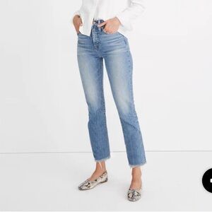 Madewell Denim The Tall Perfect Vintage Jean in Ainsworth Wash Women’s 28 Tall